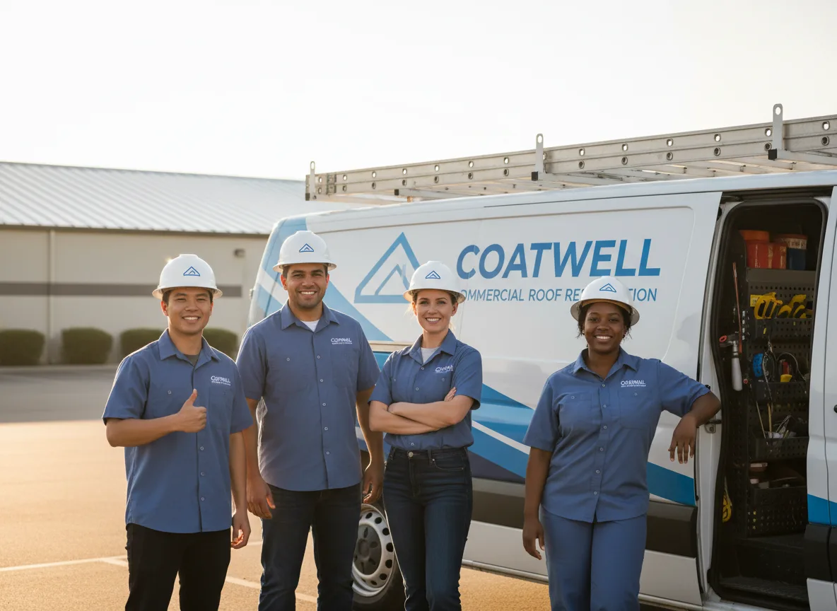 Commercial roof coating company in Seal Rock, OR